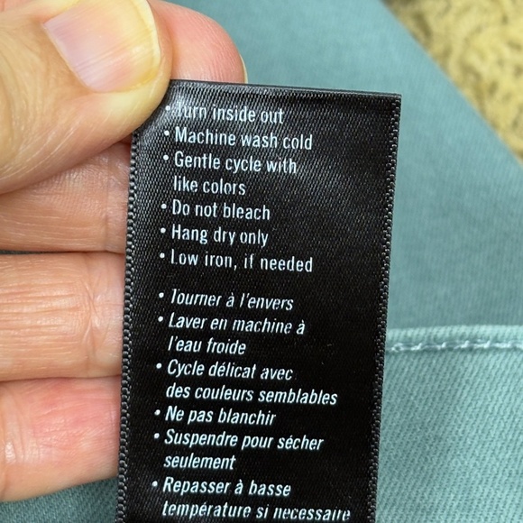 Paige Men Straight Leg Federal Pants Sz 40x30 VTG Rain Water Stretch Casual Pant - Picture 7 of 13